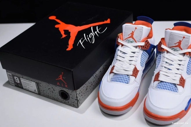 Blue Jordan Bright 308497-171 White 4 Air Crimson-Royal 0707
